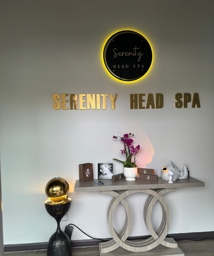 Serenity Head Spa Logo