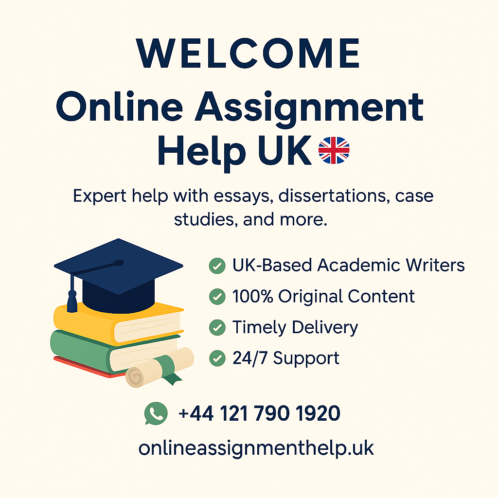 Get top Online Assignment Help UK at onlineassignmenthelp.uk