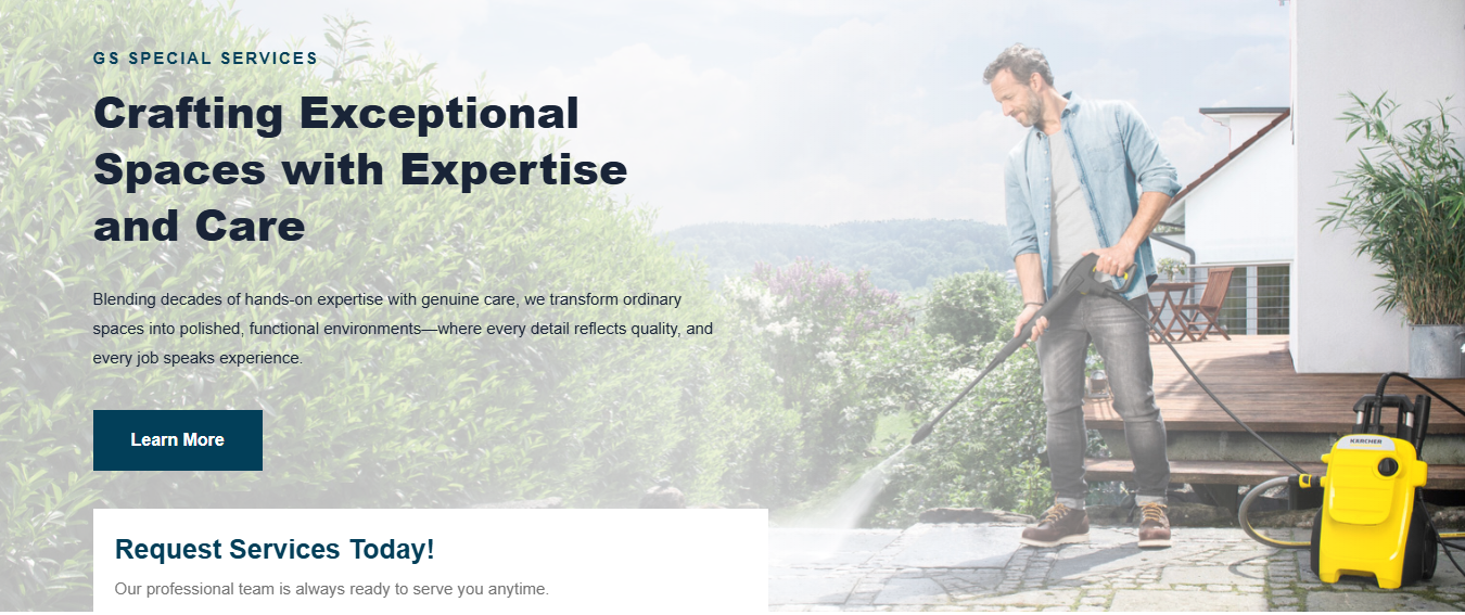 GS Special Services banner