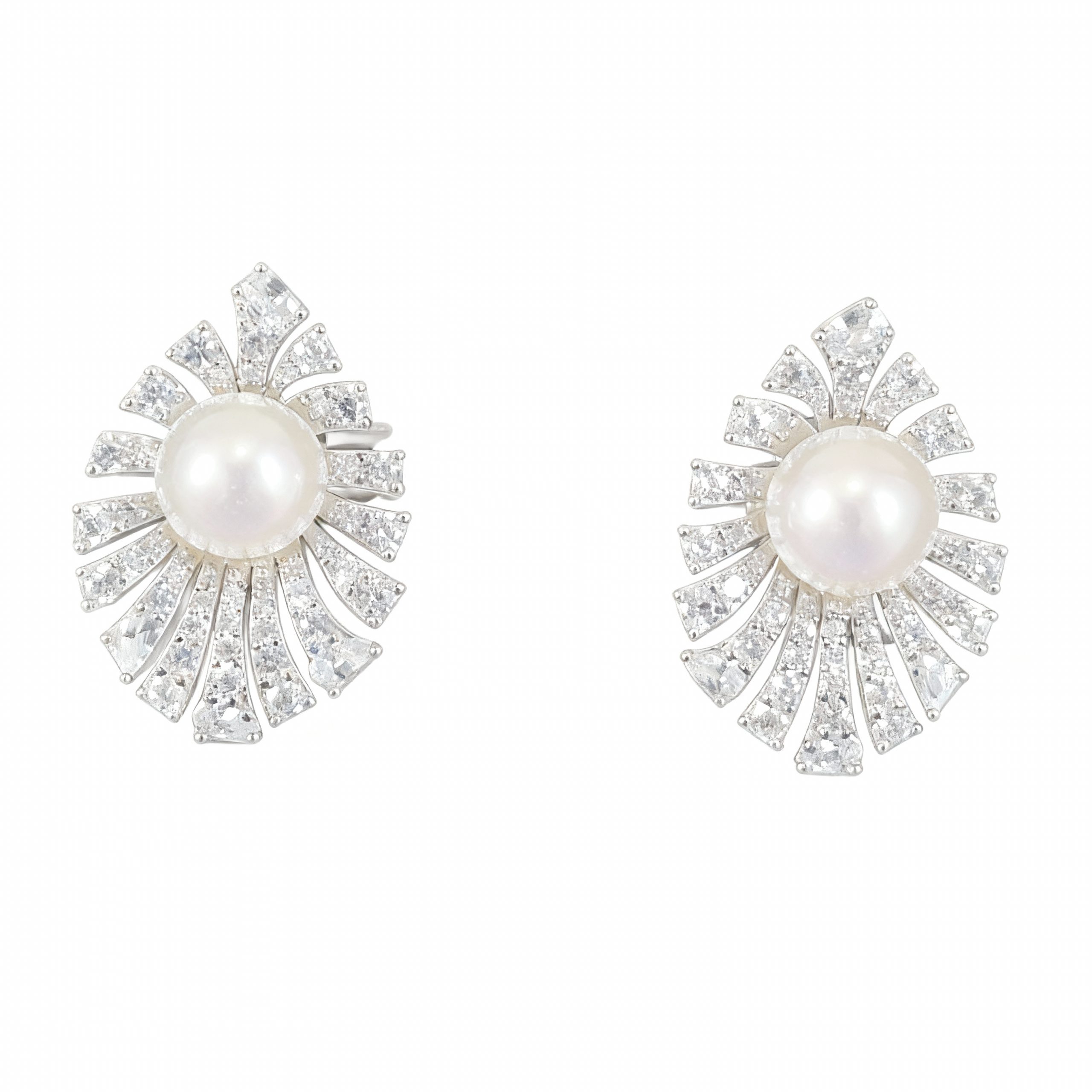 lad diamond earrings