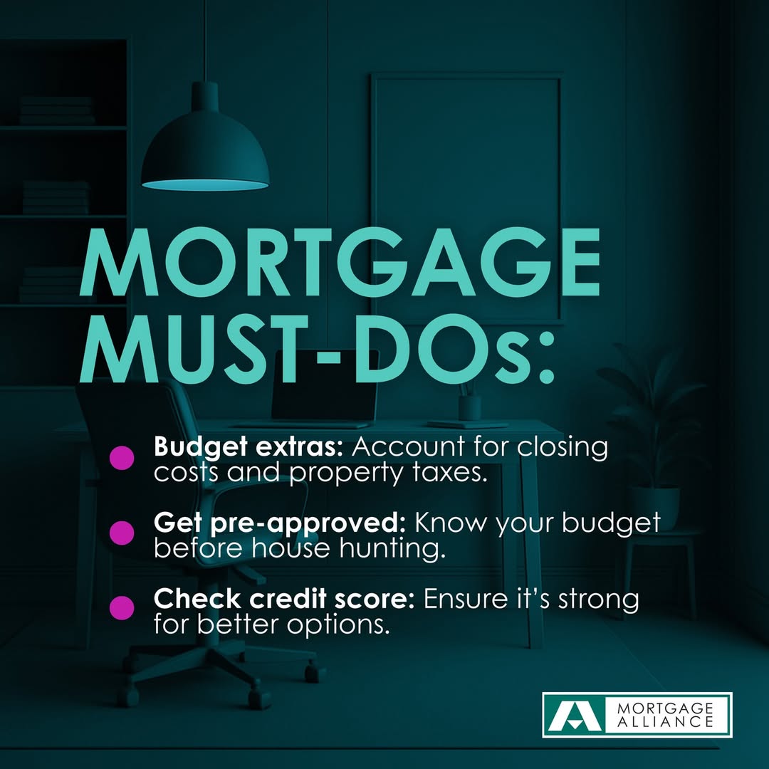 Mortgage Must Do's